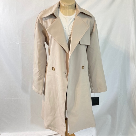 Marc New York belted trench coat NWT - Picture 4 of 6